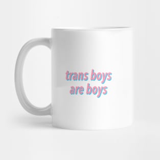 trans boys are boys Mug